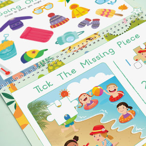 Travel Activity Book | Reusable - only 5 left