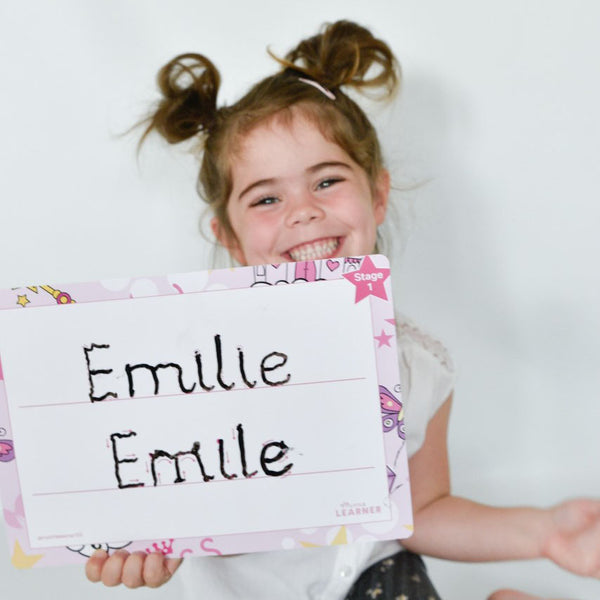 Pre Writing & Name Practice Mat for Ages 2–3 | Early Writing Readiness
