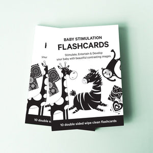 baby flashcards stimulation, development baby shower gifts