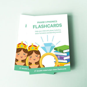 Phase 3 Phonics Flashcards - SOLD OUT