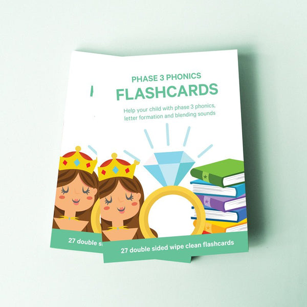 Phase 3 Phonics Flashcards - 0 left