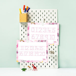 number formation mats for kids handwriting practice