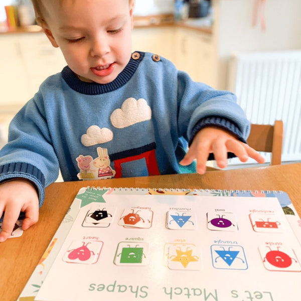 Toddler Busy Book | Preschool Learning Folder