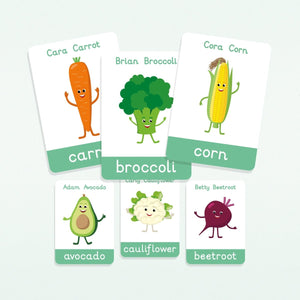 Vegetable Flashcards - SOLD OUT