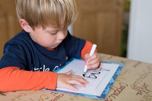 Learn To Write, Learning, Mats. Tracing Name, top tips, child development - My Little Learner