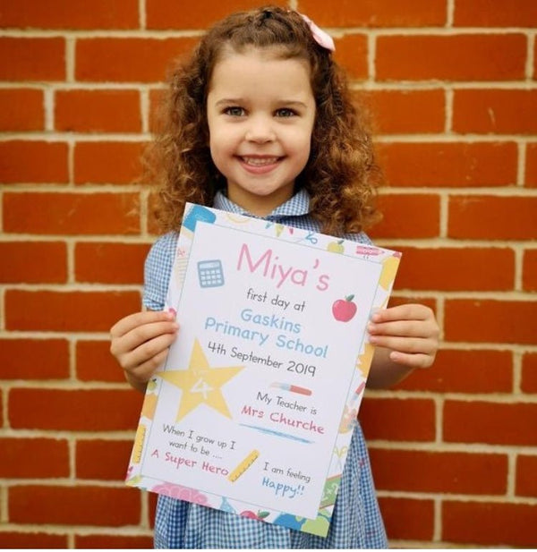 Starting School, First Day Of School, Back To school Prints, Learn To Write, Learning Resources - My Little Learner