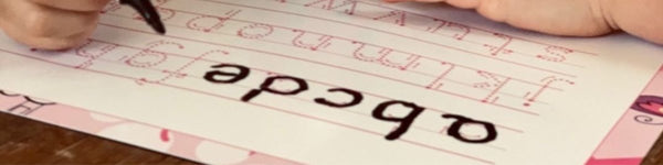 Learning mats to help toddlers learn to write their name, back to school, handwriting practice - My Little Learner