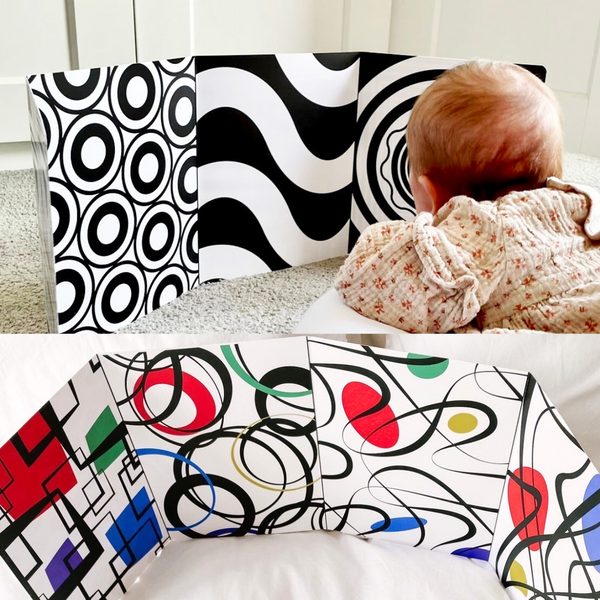 Baby Sensory Board | Black & White Fold Out Board