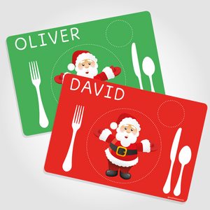 Personalised Christmas Placemats (Specific names) SALE