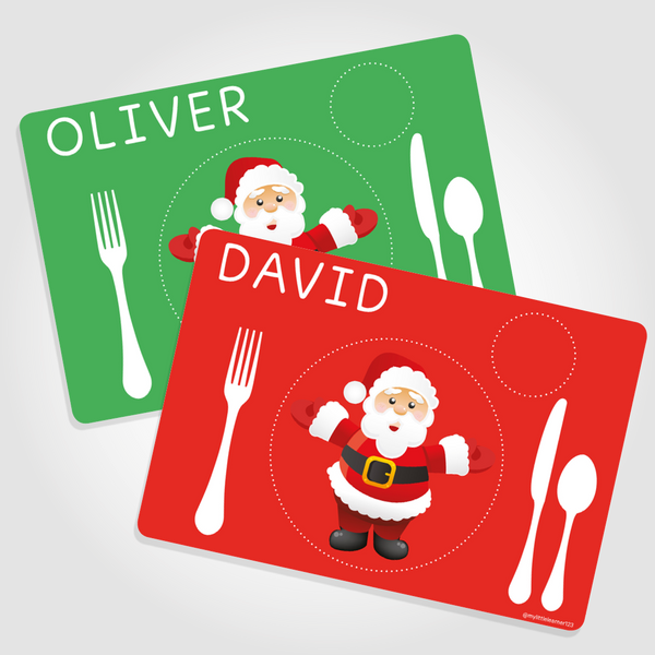 Personalised Christmas Placemats