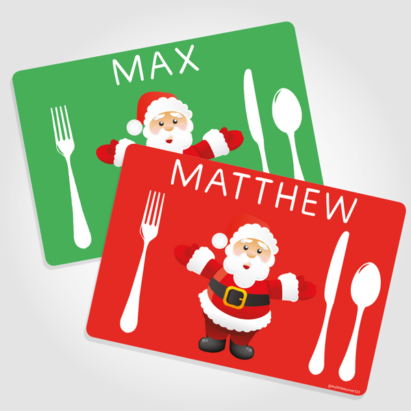 Personalised Christmas Placemats