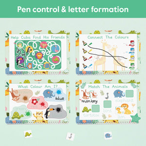 Toddler & Preschool Busy Book for 2 year olds & 3 year olds | Toddler Gift