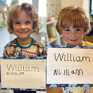 Ultimate Writing Set for Kids | Wipeable Pre Writing to Sentences Mats Ages 2+