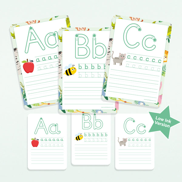 Alphabet Worksheets Digital Download | Printable