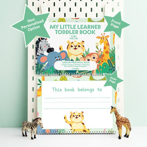 Non-Personalised Toddler Busy Book (2–3 Years) | Preschool Learning Folder