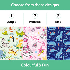 colour options writing mats my little learner