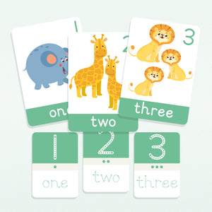 Number Toddler Flashcards - - PREORDER POSTED END NOV
