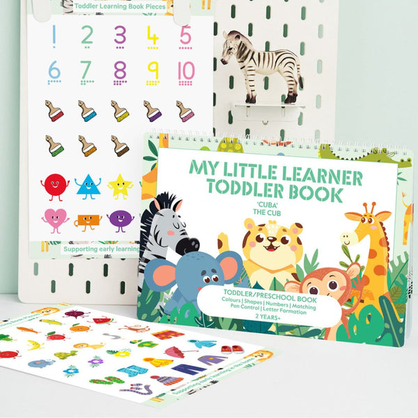 Extra Matching Pieces - Toddler Learning Book