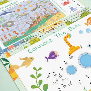 Travel Activity Book | Reusable - only 5 left