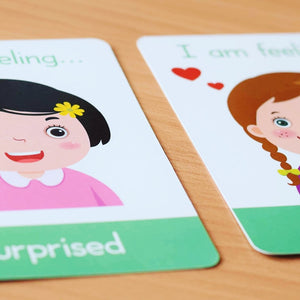 Emotions Flashcards + Daily Activities Flashcards - My Little Learner