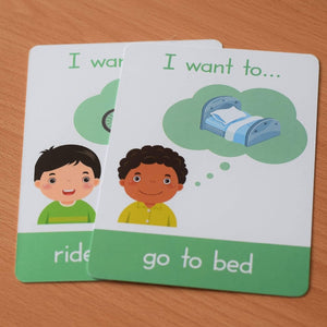 Emotions Flashcards + Daily Activities Flashcards - My Little Learner