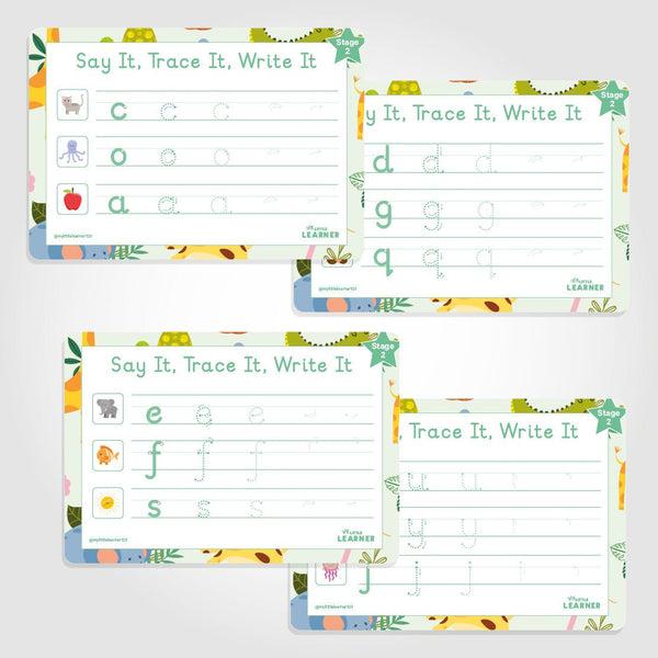 LETTER FORMATION SHEETS | PRINT AT HOME - My Little Learner