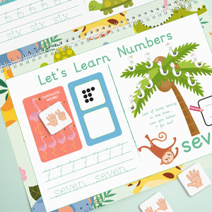 Number Learning Book - 32 left
