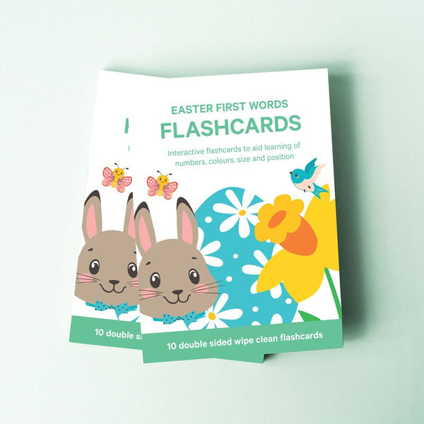 Easter flashcards for toddlers