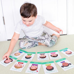 toddler flashcards feelings emotions autism