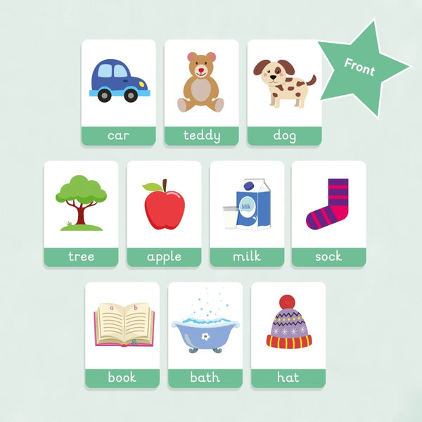 First Words Flashcards | Baby & Toddler Flashcards – My Little Learner
