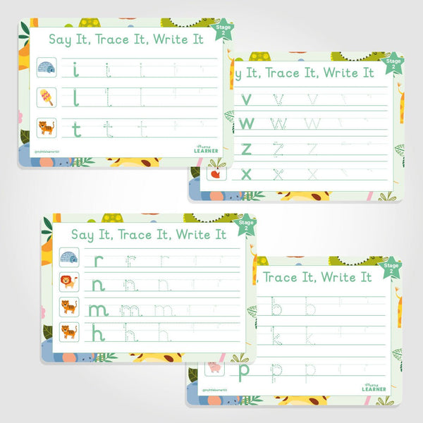 LETTER FORMATION SHEETS | PRINT AT HOME - My Little Learner