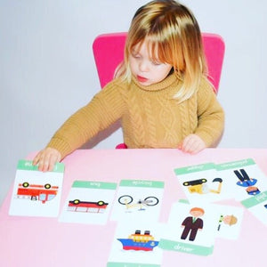 Transport Toddler Flashcards | Professions Flashcards - My Little Learner