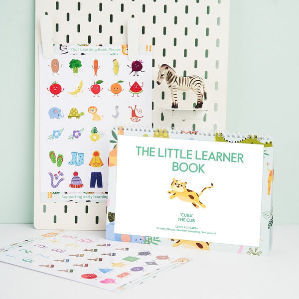 learning folder for 2 year olds, learning books, toddler learning activities  - My Little Learner