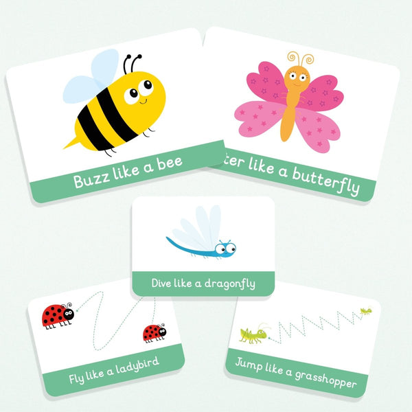 bugs minibeasts flashcards toddlers preschool