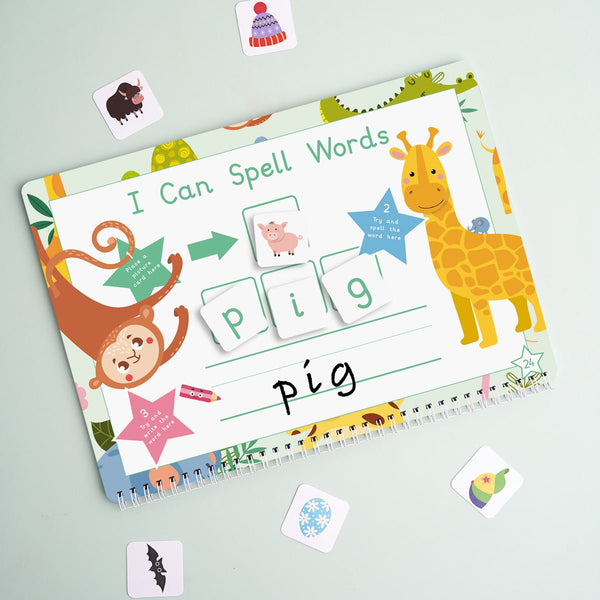 Letter & Sounds Learning Book | Busy Book | Alphabet, Letter Formation & Phonics