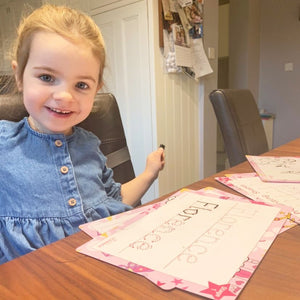 Pre Writing & Name Practice Mat for Ages 2–3 | Early Writing Readiness
