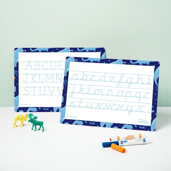 Anti Precursive Writing Pattern PreCursive Alphabet Learning Mat – My Little Learner