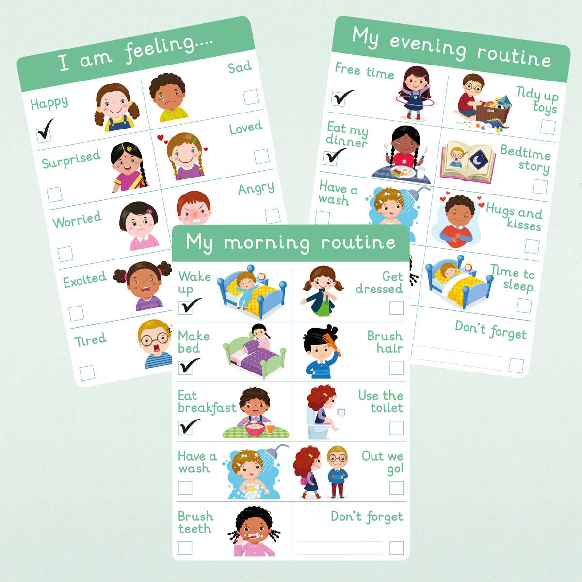 Sen Chart Emotions Chart | Feelings Chart | SEN Autism Resources – My Little Learner