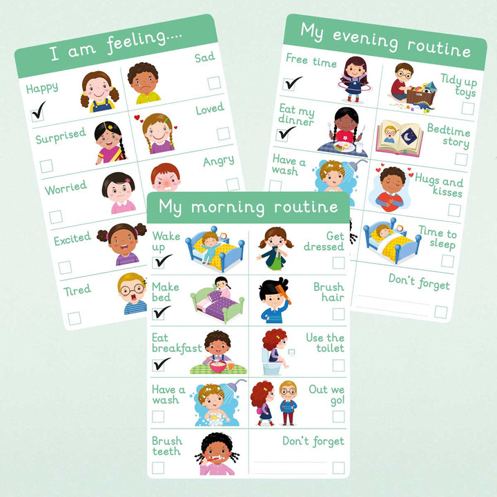 Sen Routine Ideas Emotions Chart | Feelings Chart | SEN Autism Resources – My Little Learner